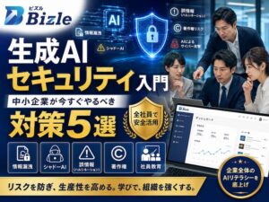 生成AIセキュリティ入門｜中小企業が今すぐやるべき対策5選